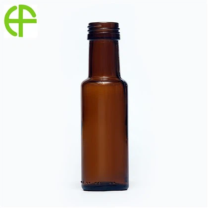 100 ml Brązowy Olej Lniany Szklana Butelka