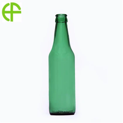 330 ml szmaragdowo zielona butelka szklana do piwa Love
